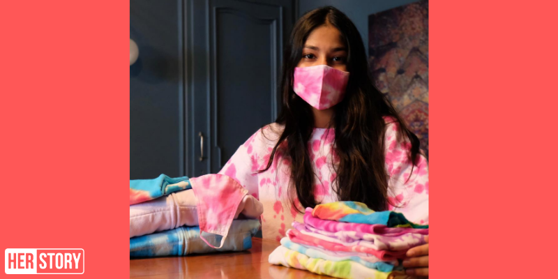 Cashing in on tie-dye fashion trend, this 14-year-old has started her own clothing brand