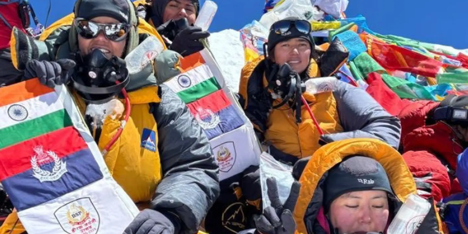 BSF women team scales Mount Everest