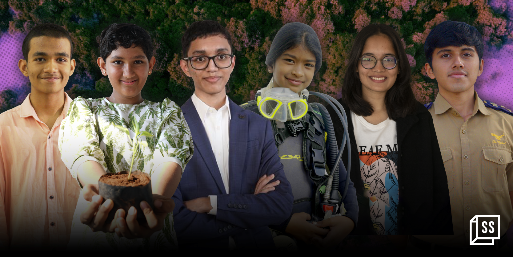 From oceans, forests, to climate change, these young changemakers are helping save the planet

