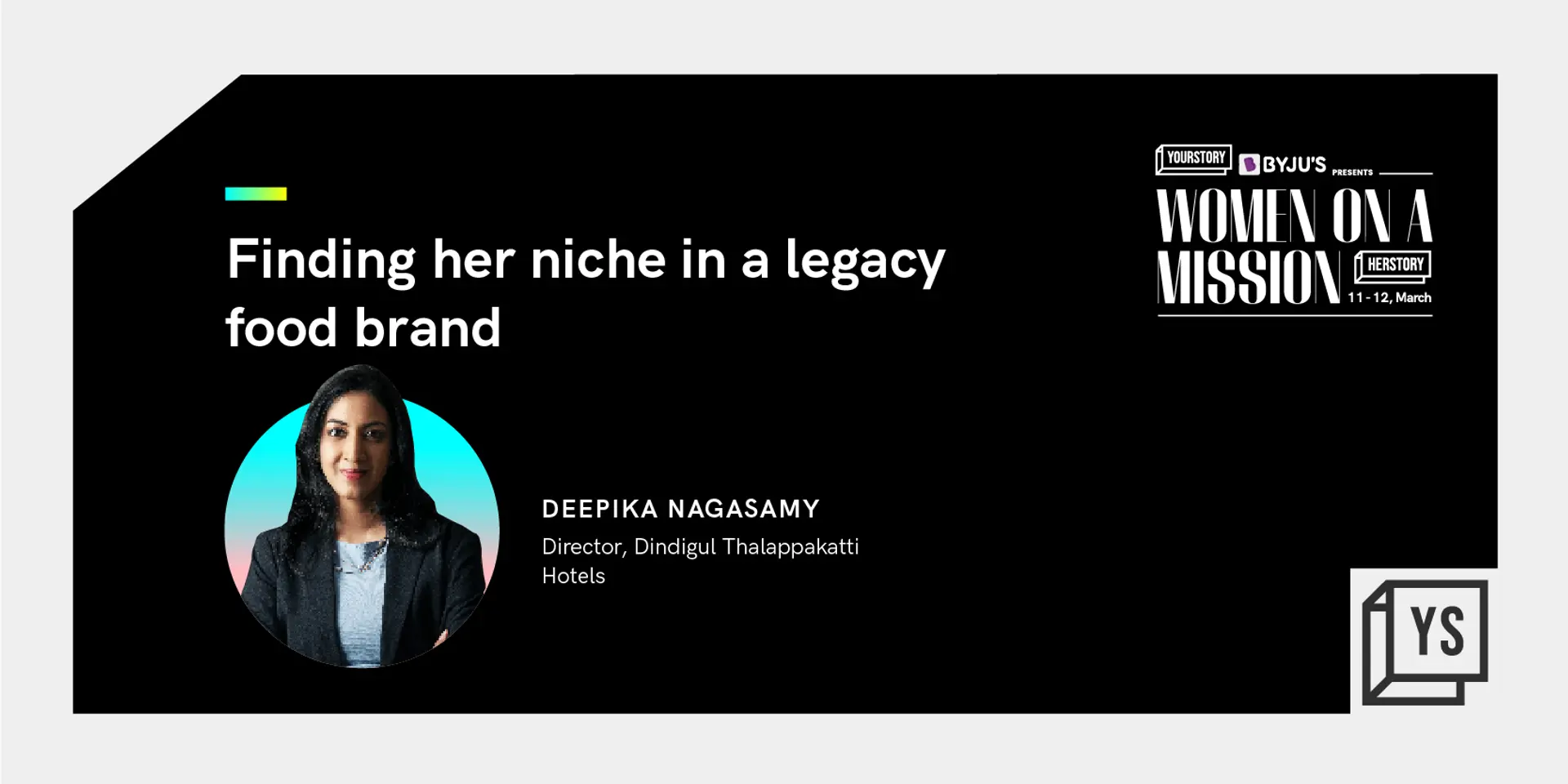 How Deepika Nagasamy of the Rs 200-cr Dindigul Thalappakatti Biriyani brand was able to empower women leaders