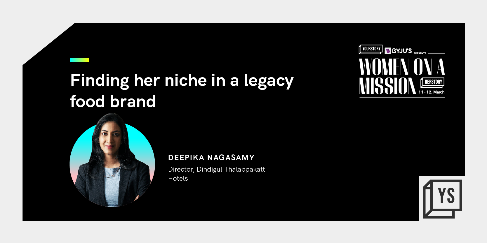 How Deepika Nagasamy of the Rs 200-cr Dindigul Thalappakatti Biriyani brand was able to empower women leaders
