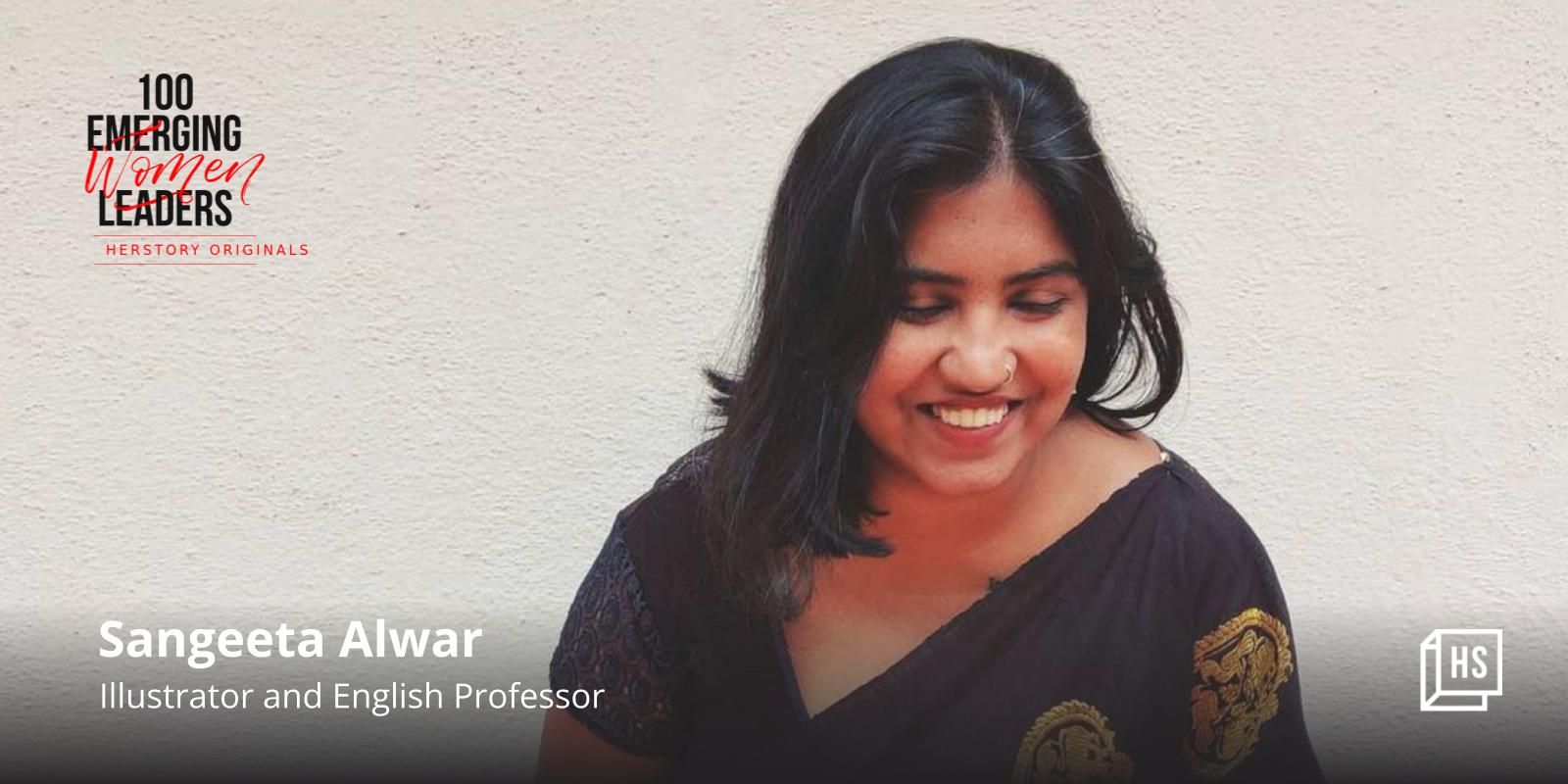 [100 Emerging Women Leaders] Meet Sangeeta Alwar, an English prof and illustrator who reflects on society through art 
