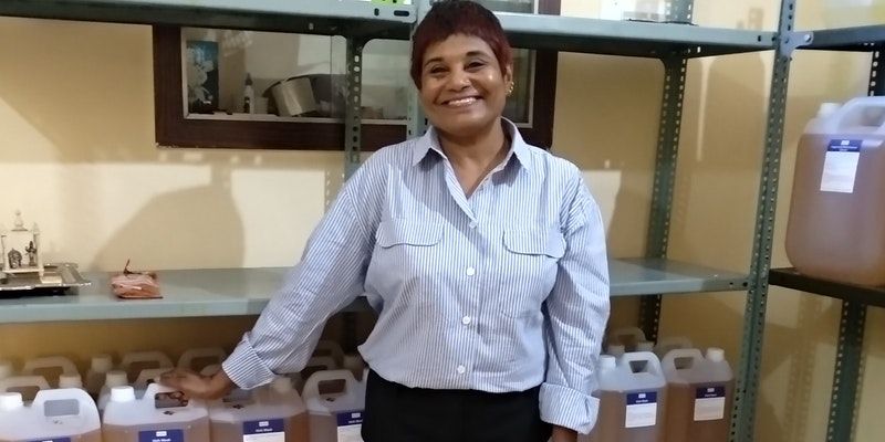 This woman entrepreneur started up at 50 with a chemical formula stored in her father’s vault 