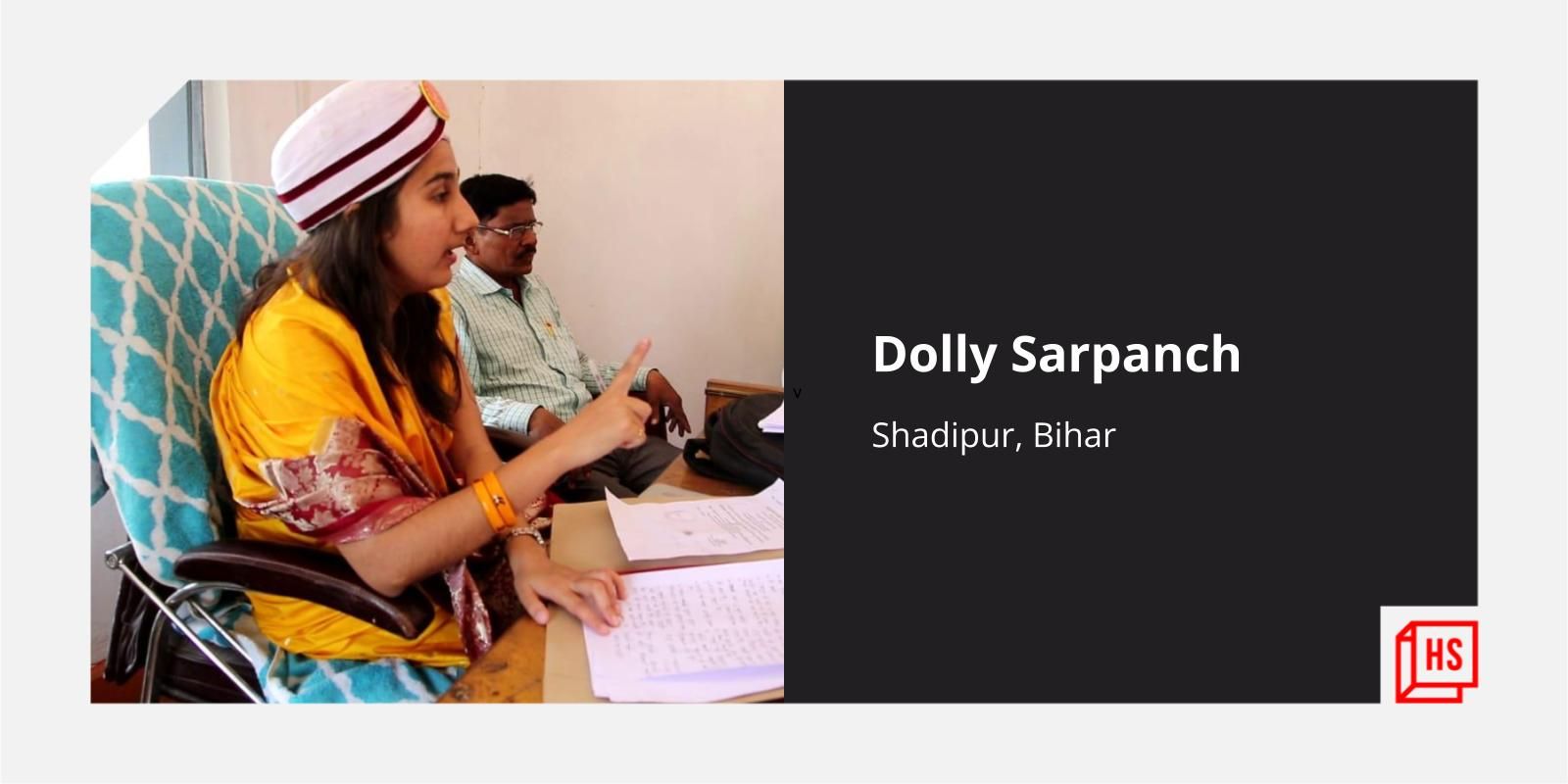 Meet Dolly Sarpanch who is digitising law and order in her remote village in Bihar
