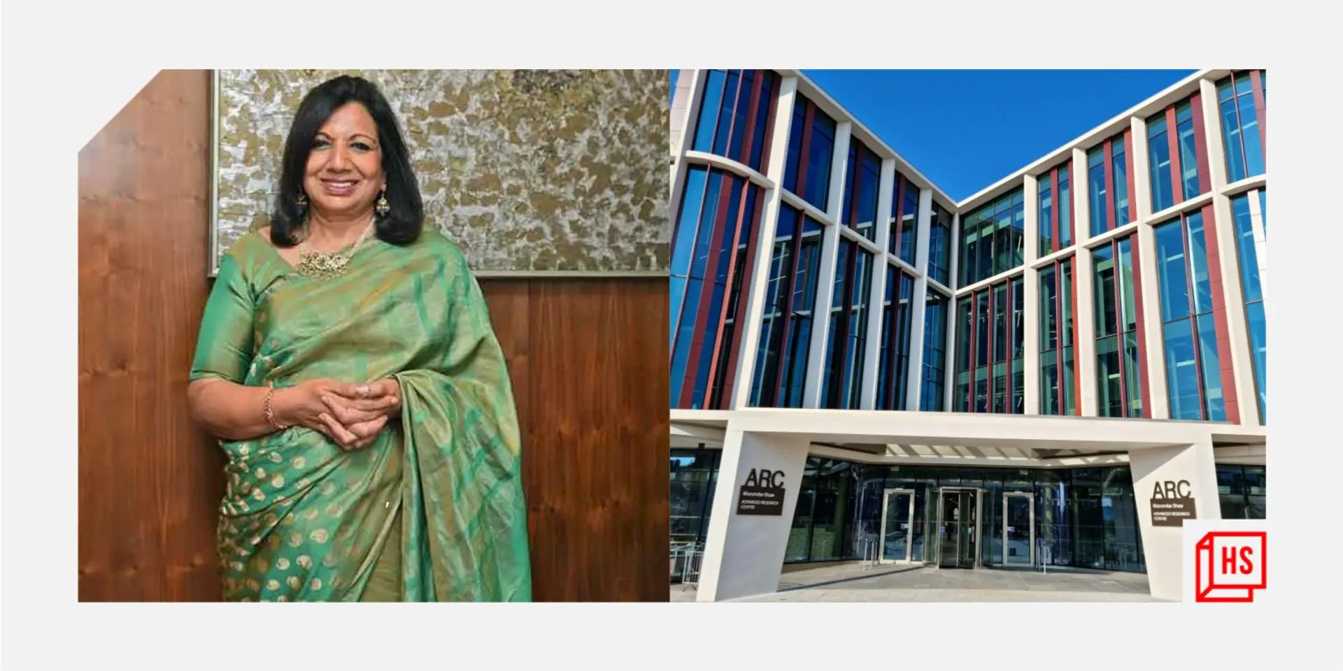 University of Glasgow names new research centre after Kiran Mazumdar-Shaw, John Shaw