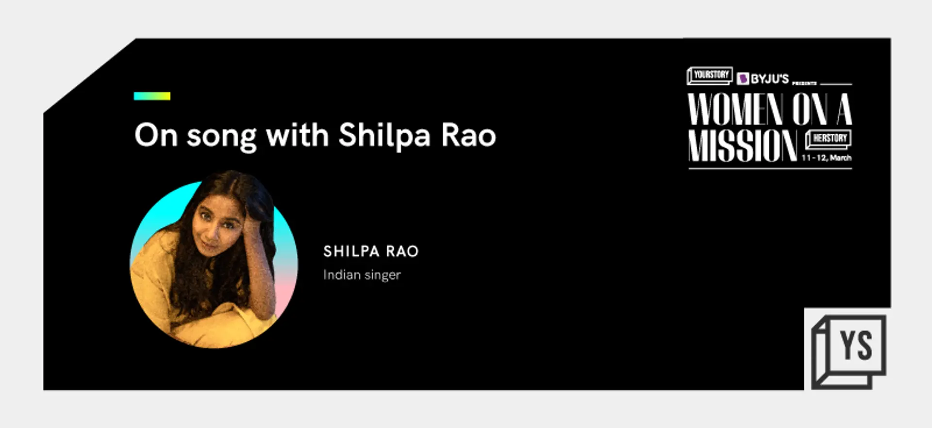 Women music artists took their rightful due on their own: Shilpa Rao