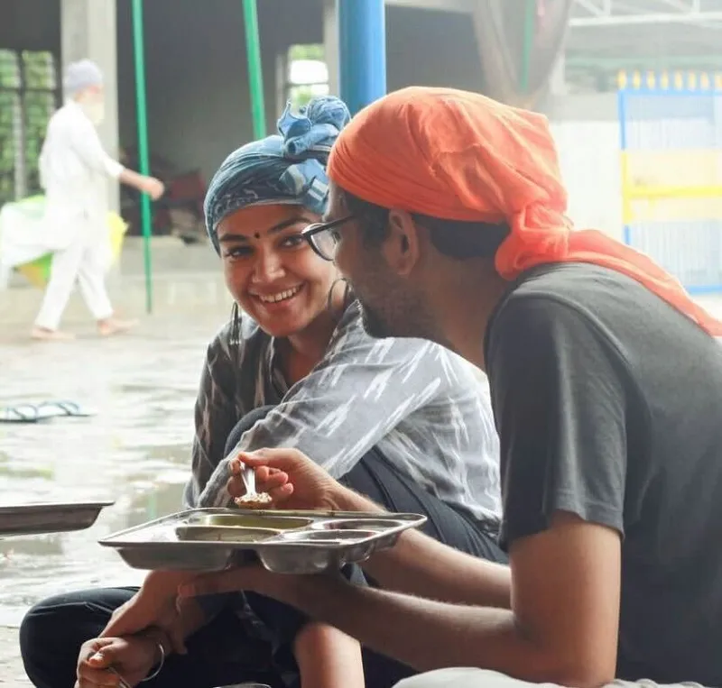 Hemakshi and Prakhar deep in conversation during one of ISD's programmes