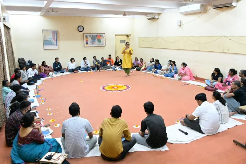 During one of the sessions at the Democracy Express programme of ISD