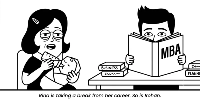 men women career break