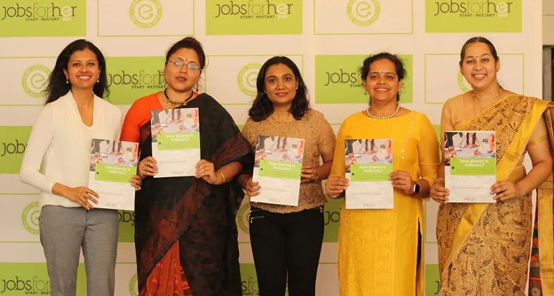 JobsForHer released the DivHERsity Benchmarking Report 2019 today in Bengaluru.