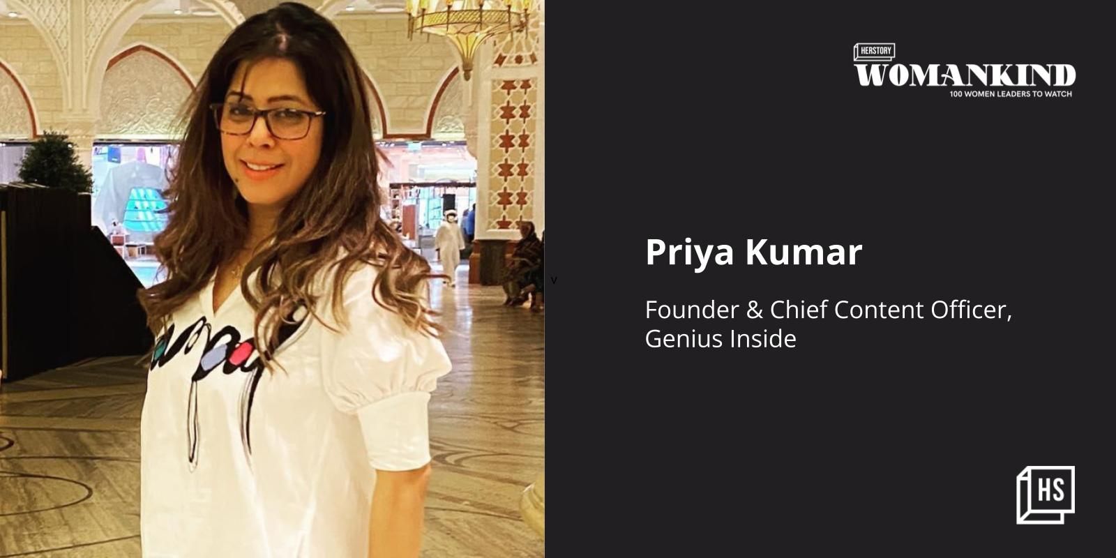 [100 Emerging Women Leaders] From being the odd one out to helping people become unique, the story of motivational speaker Priya Kumar 