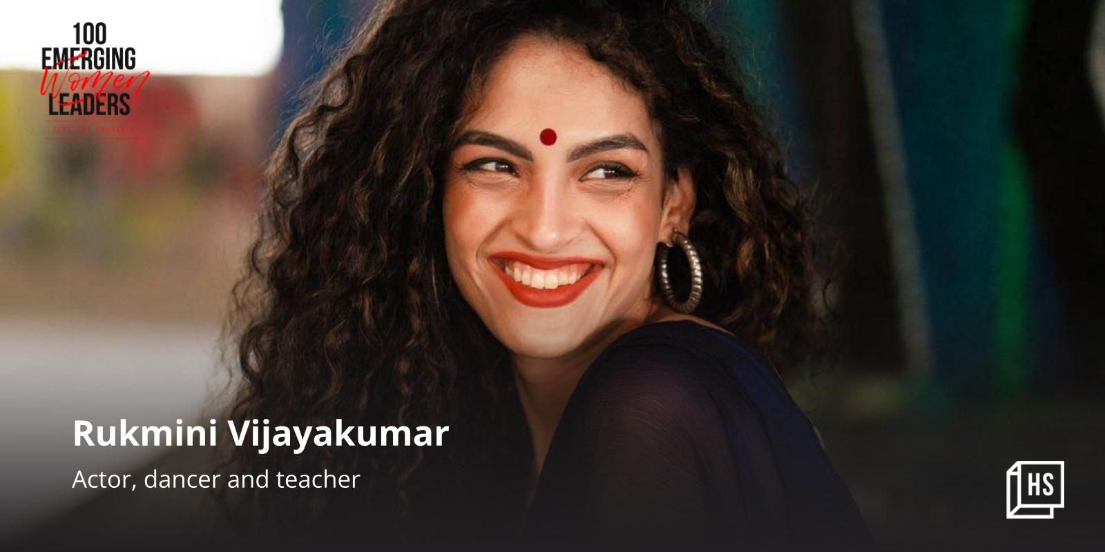 [100 Emerging Women Leaders] Meet Rukmini Vijayakumar, the dancer who devised her own teaching methodology