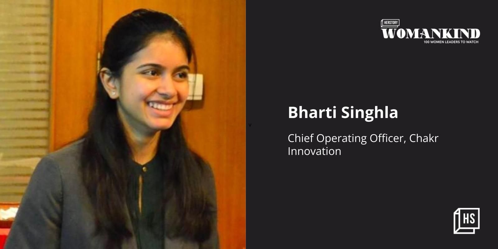 [100 Emerging Women Leaders] How Bharti’s passion for a pristine environment led to innovating with Chakr
