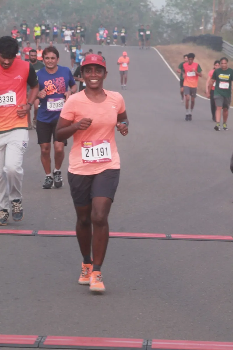 Eswari Andiappan, runner from Chennai