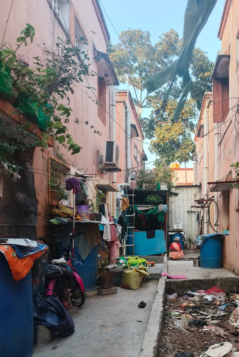 Several houses struggle with seepage of sewage due to poor piping, crumbling bathrooms with no windows, and open dumping and defecation sites