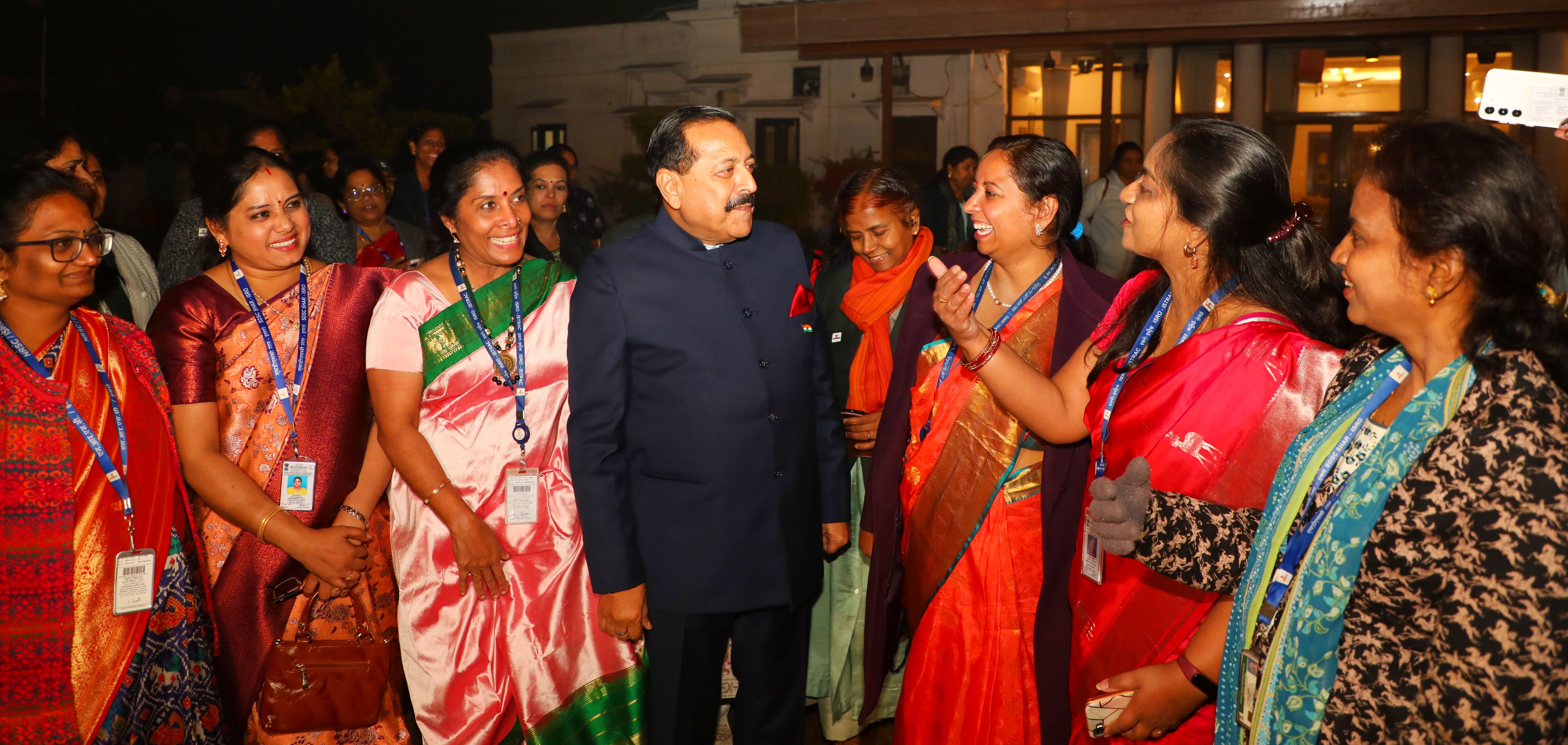 Science Minister Jitendra Singh hosts 200 women scientists from ISRO