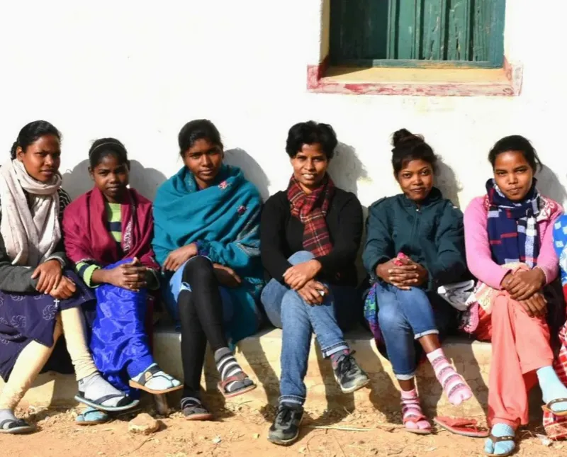 Jacinta spends many evenings dialoguing with young tribal girls in villages in Jharkhand, encouraging them to reflect on their dreams, tribulations, and aspirations