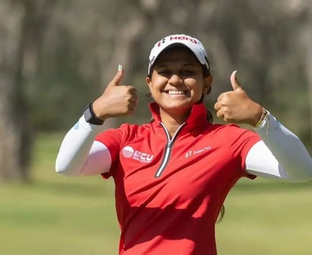 Pranavi Urs becomes first Indian woman to win a pro golf title in a mixed-gender field