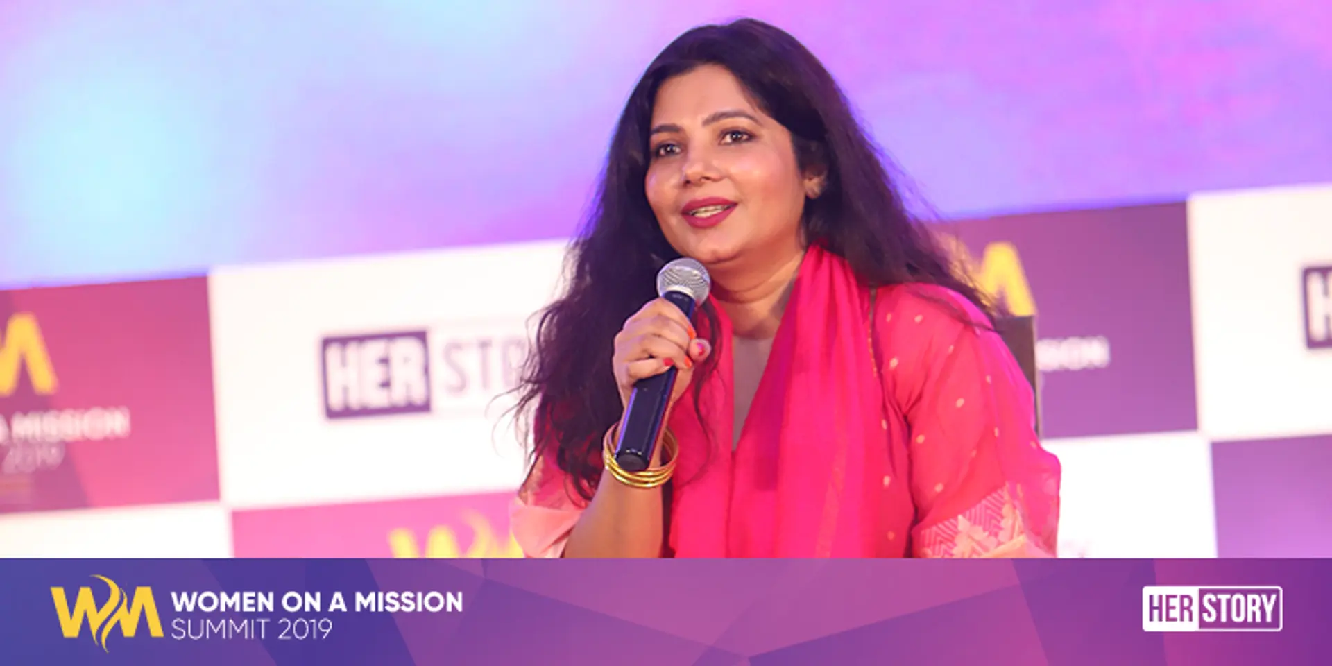 'My biggest journey has been learning to love myself,' Shradha Sharma says at the Women on a Mission Summit