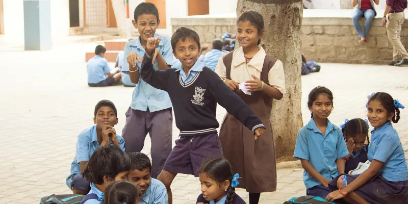 Children playing