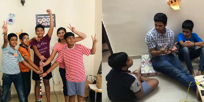Vivek & Students