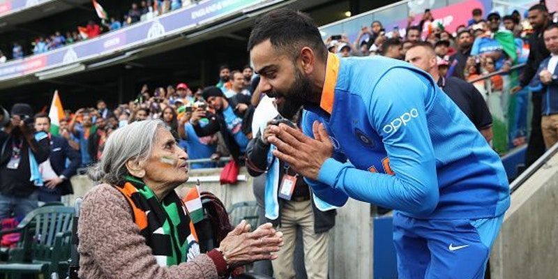 From Virat Kohli to Anand Mahindra, this 87-year-old Indian cricket fan is winning hearts everywhere