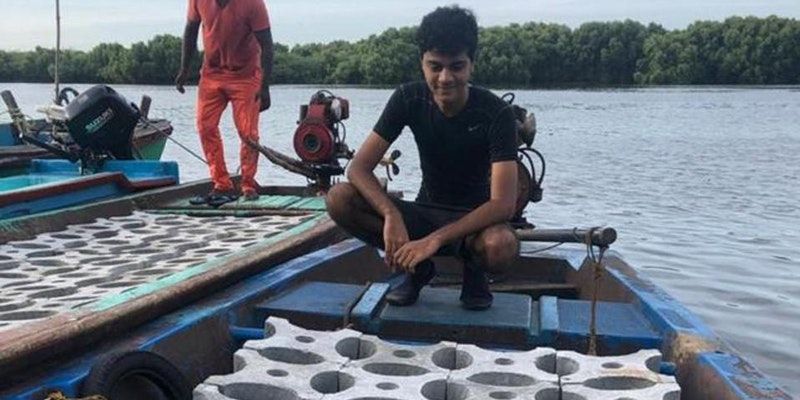 This 17-year-old has created India’s first 3D-printed coral reef to save marine life