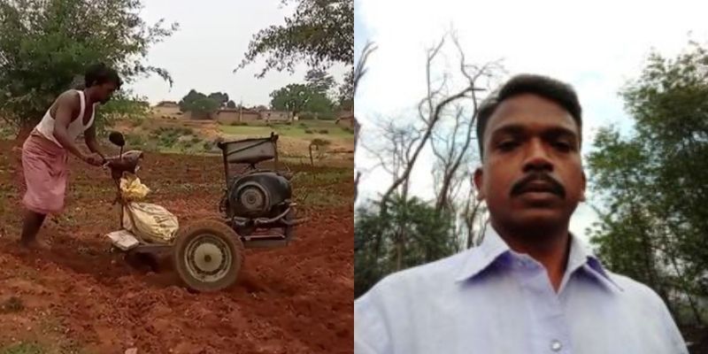 Meet the Class 6 dropout who built an efficient and low-cost tractor from scooter scrap