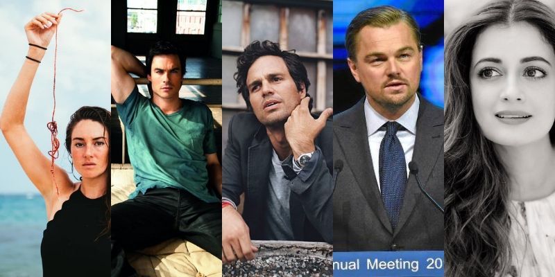 5 celebs who are using their might and iconic status to save planet Earth
