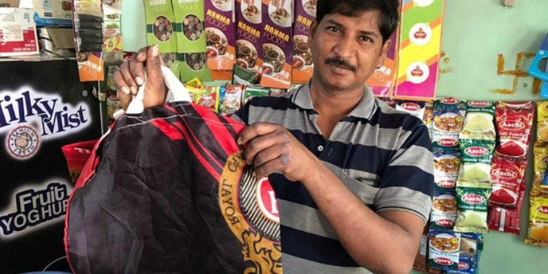 Waste crusaders and NGOs in Bengaluru come together to upcycle discarded IPL flags into cloth bags