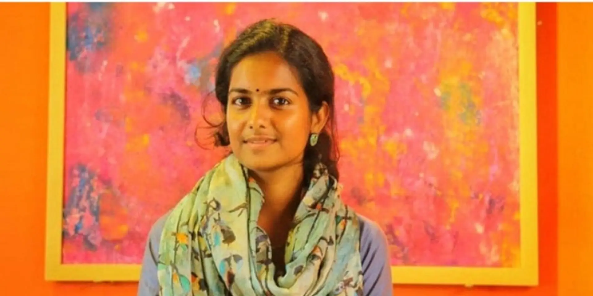 This 23-year-old girl from Kerala is converting trash to art, beautifying a lake in her city