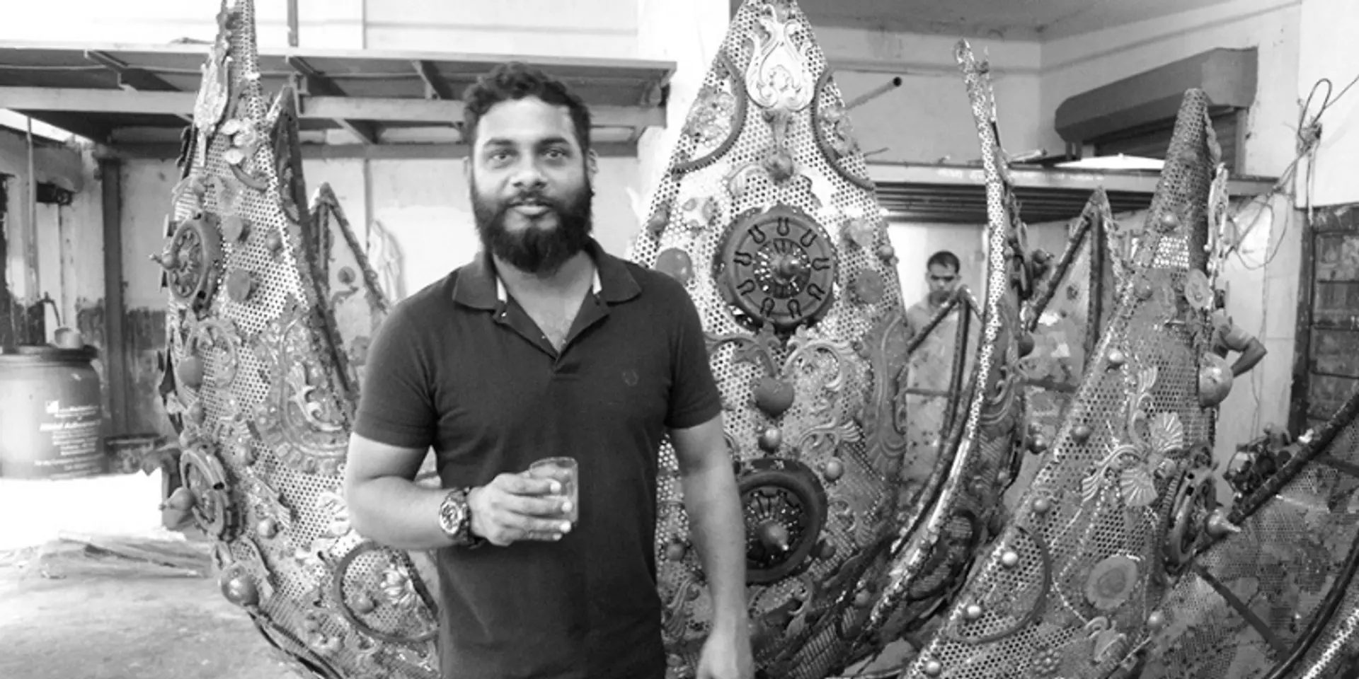 Here's why Mumbai-based artist Haribaabu Naatesan upcycles e-waste to create eye-catching sculptures