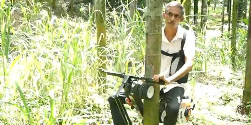 This 60-year old’s invention to help farmers climb trees has caught Anand Mahindra's attention