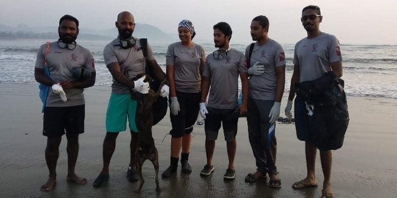 These divers in Vizag are on a mission to clean the sea and have already cleared 5,000 kg of trash
