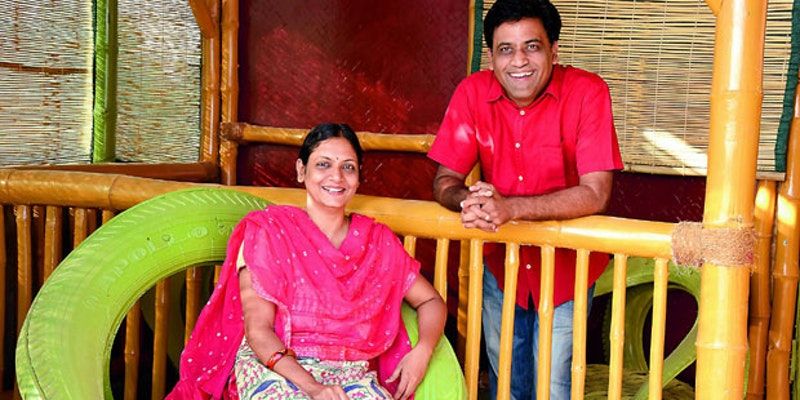 Neck-deep in debt once, this Hyderabad couple shows the way to sustainable living with bamboo houses