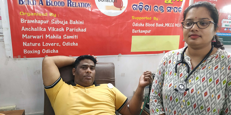 Meet the man who travelled 500 km to donate blood