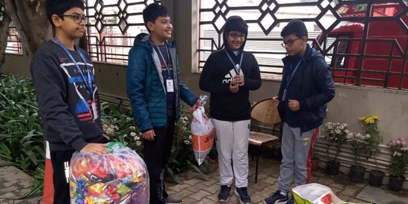 Meet the Class 6 students who prevented 14,000 plastic wrappers from ending up in landfills