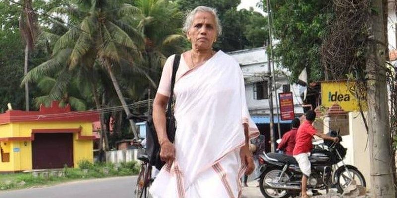 This 73-year-old librarian in Kerala walks 4 km every day to promote reading
