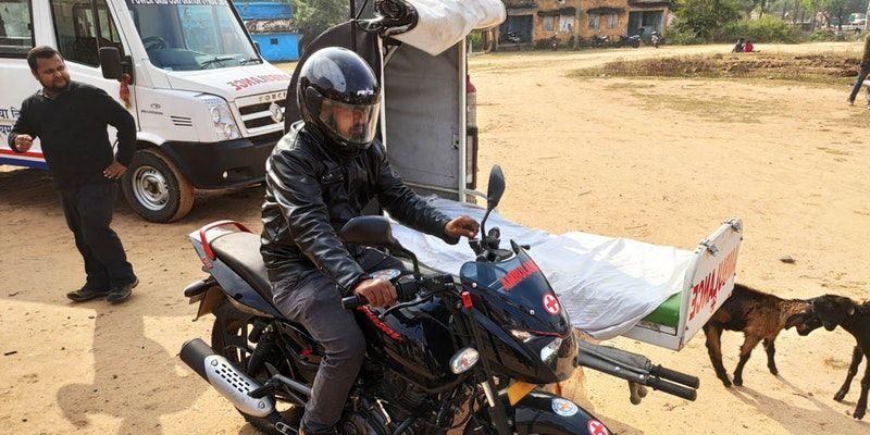 How bike ambulances are helping patients in Jharkhand’s remote regions
