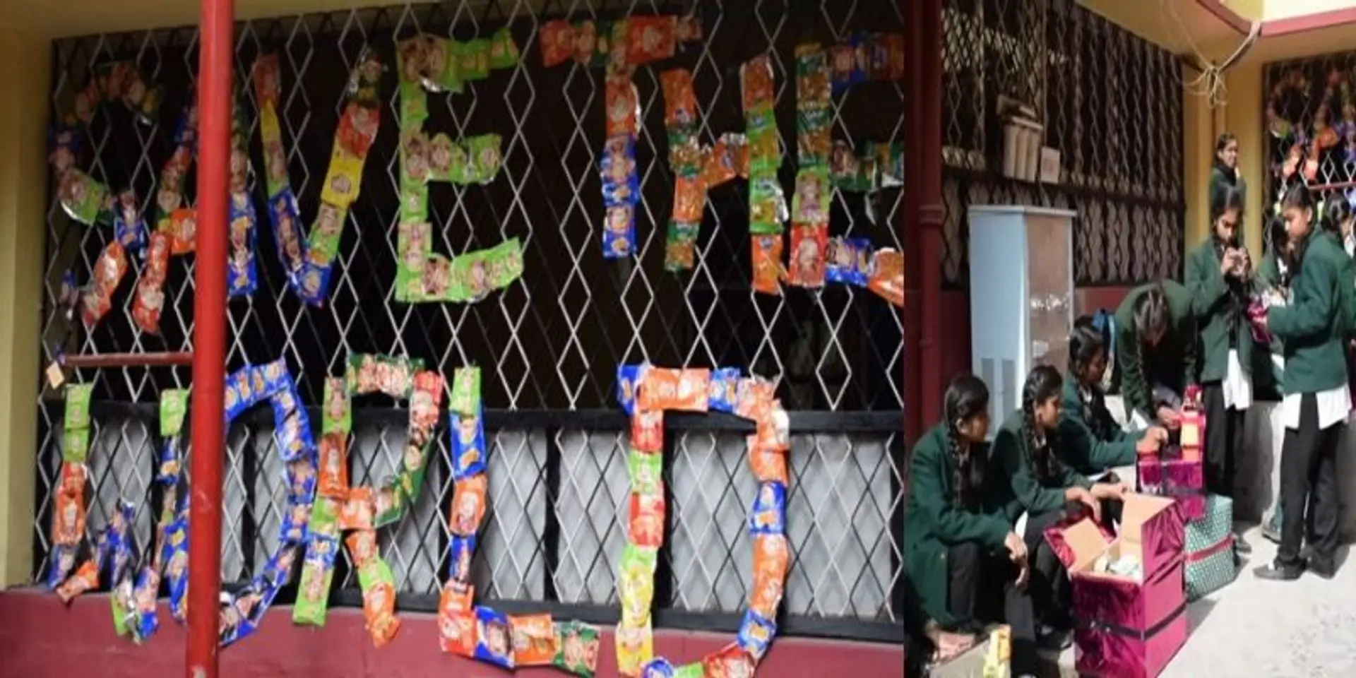 These Chhattisgarh students are urging companies to find a biodegradable alternative to plastic