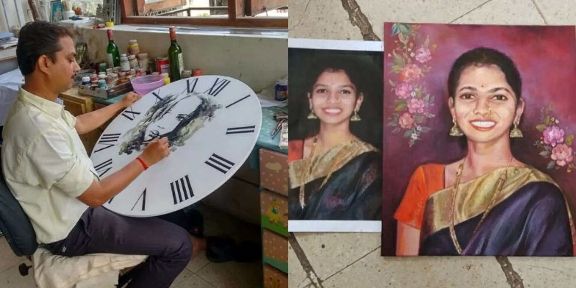 Meet the 39-year-old who is an artist by day and a food delivery executive by night
