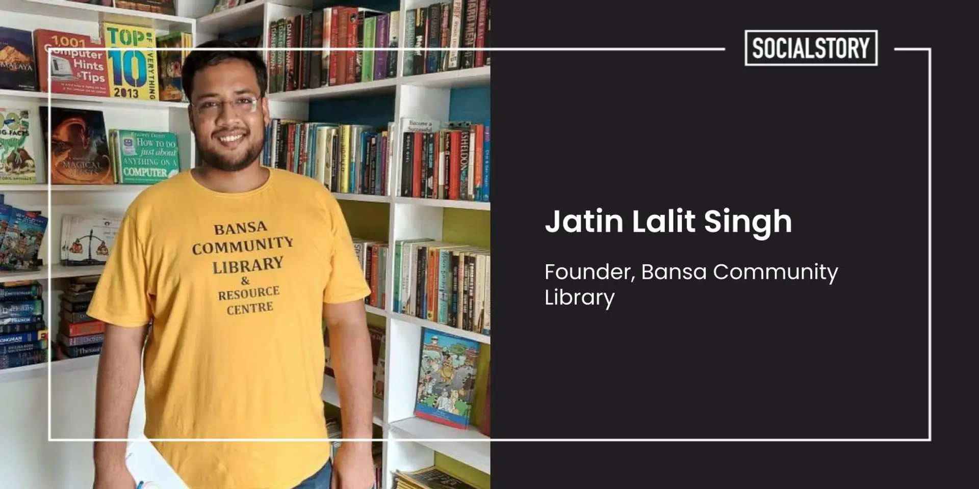 How this law graduate built Hardoi’s first community library
