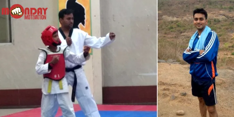 jaydeep kadam, taekwondo, underprivileged children