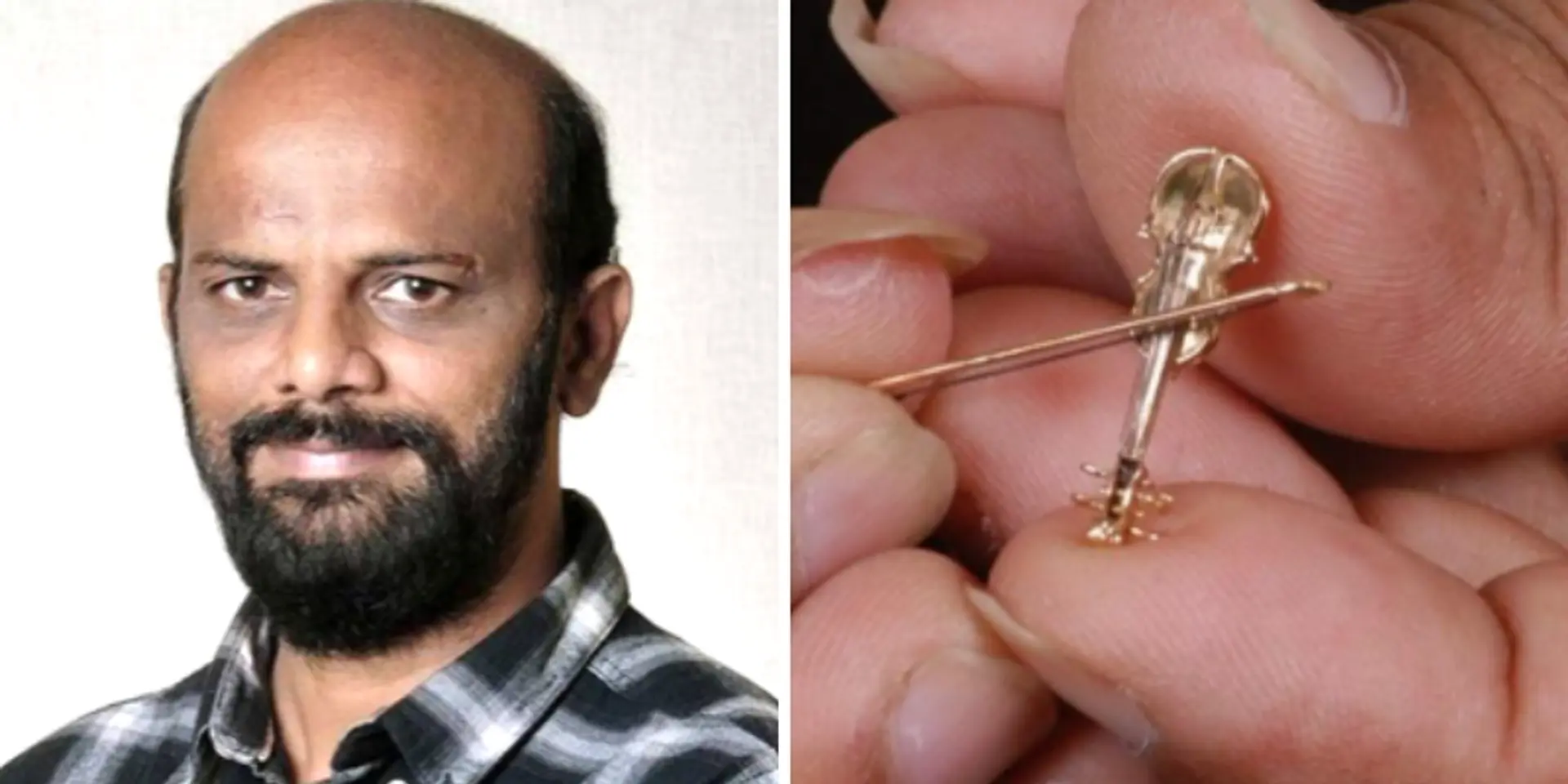 Meet Telangana’s Ajay Kumar, who entered the Limca Book of Records playing a golden violin