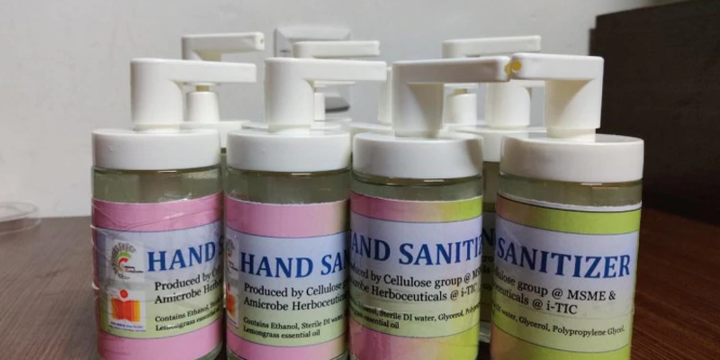 Coronavirus: IIT-Hyderabad research scholars formulate hand sanitiser during shortage