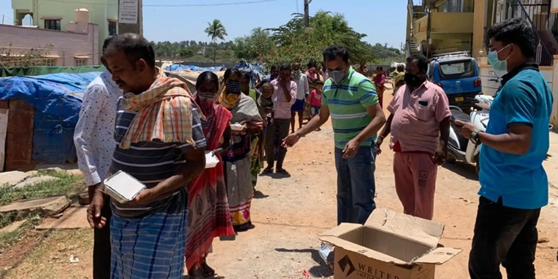 Rotary Bangalore IT Corridor embarks on a mission to feed the hungry during lockdown