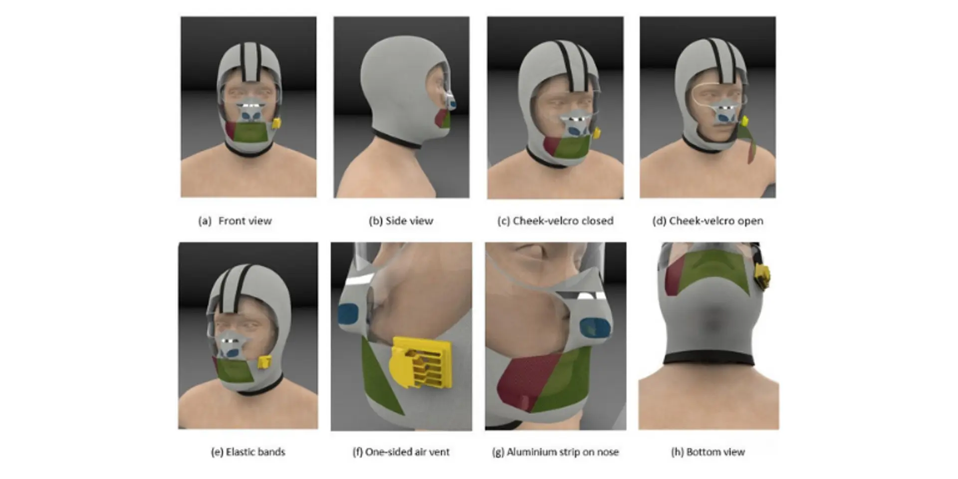 Now, a fabric helmet for coronavirus protection in crowded settings