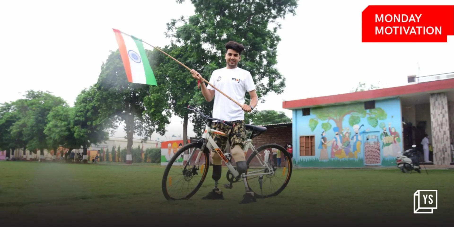 From losing his legs to setting a world record in cycling, the inspiring story of Ablu Rajesh Kumar