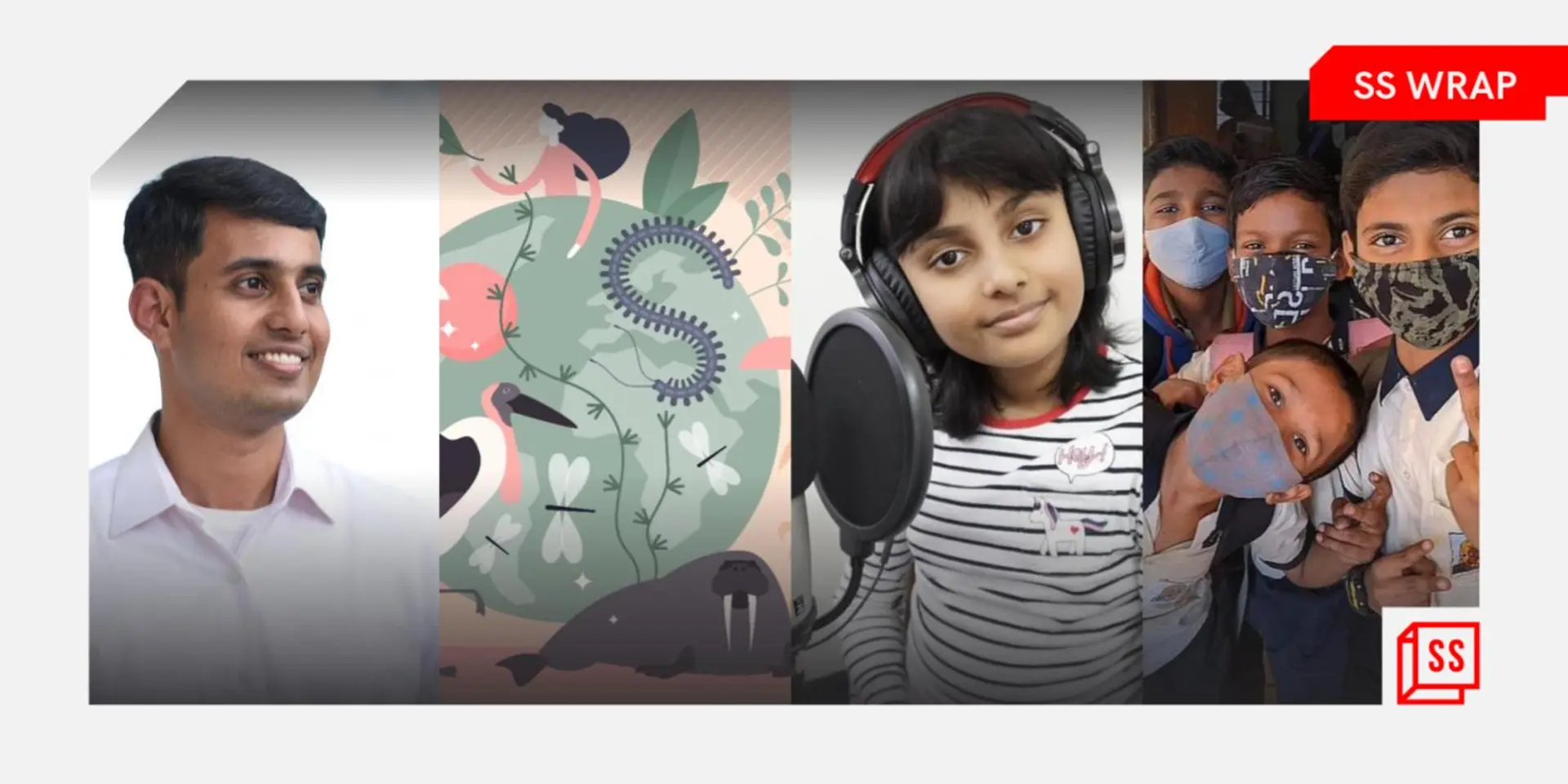 From a podcast by a child for children to getting students back to school, the top Social Stories this week