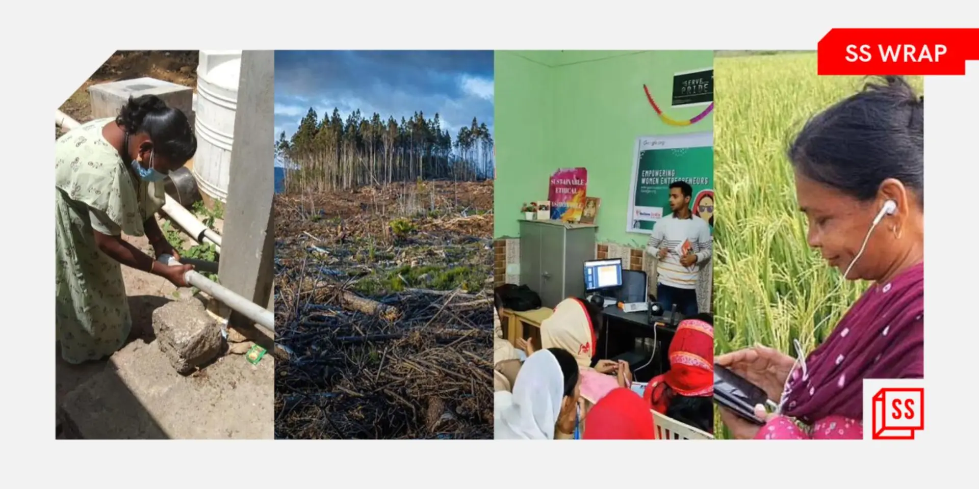 From tribal woman becoming plumber to knowing the realities of climate change: Top SocialStories of this week